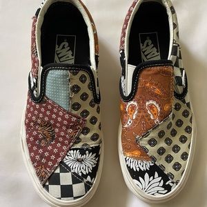 Vans Patchwork Classic Slip Ons